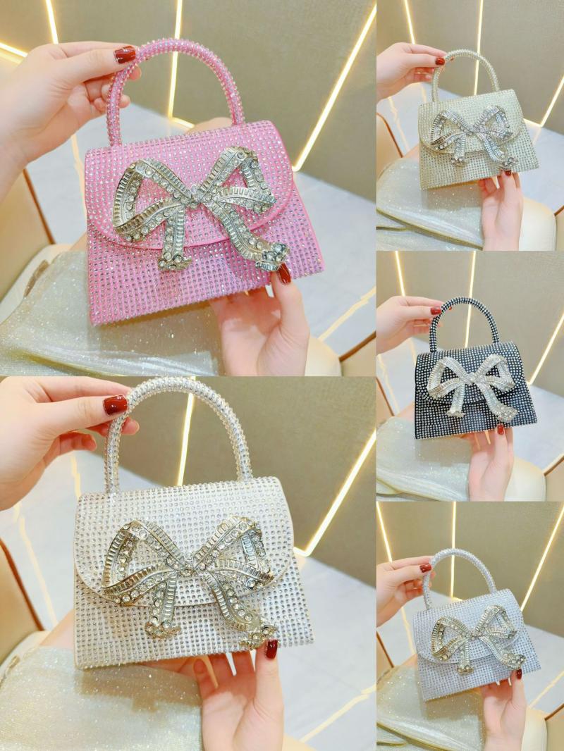 Bags |  Womens Bow Mini Lime Rhinestone Bag Accessories Bags