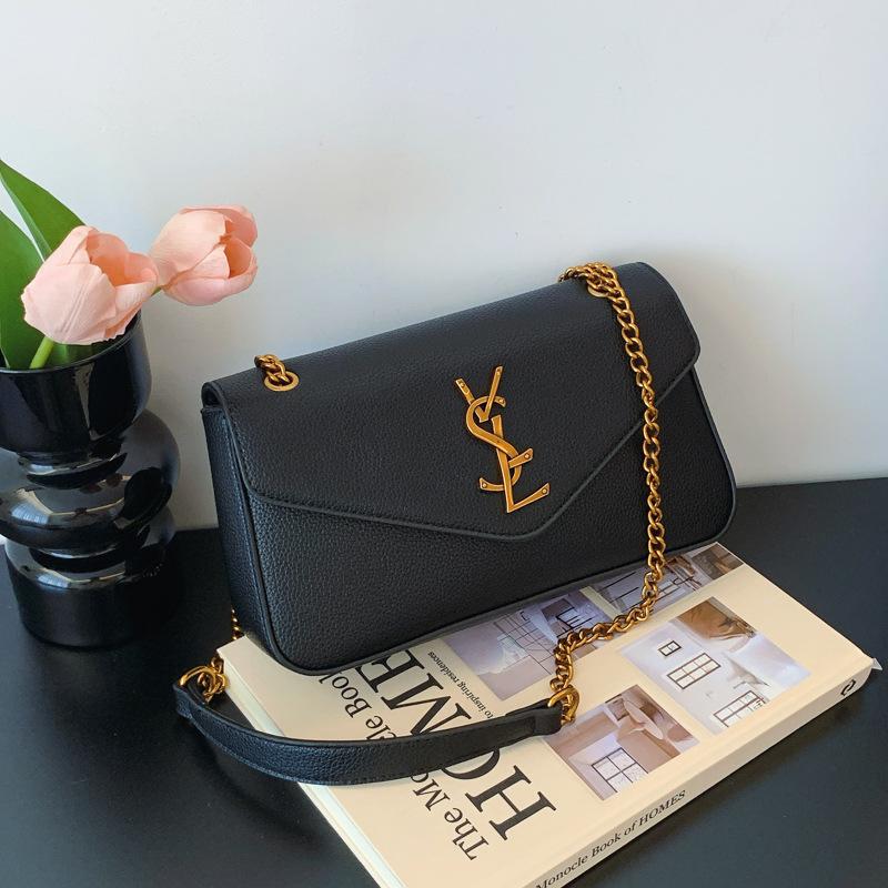 Bags |  Womens Uptown Ysl Leather Clutch Accessories Bags