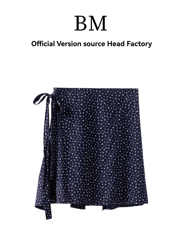 Bottoms |  Womens Barra Floral-Print Crepe Skirt Bottoms blue