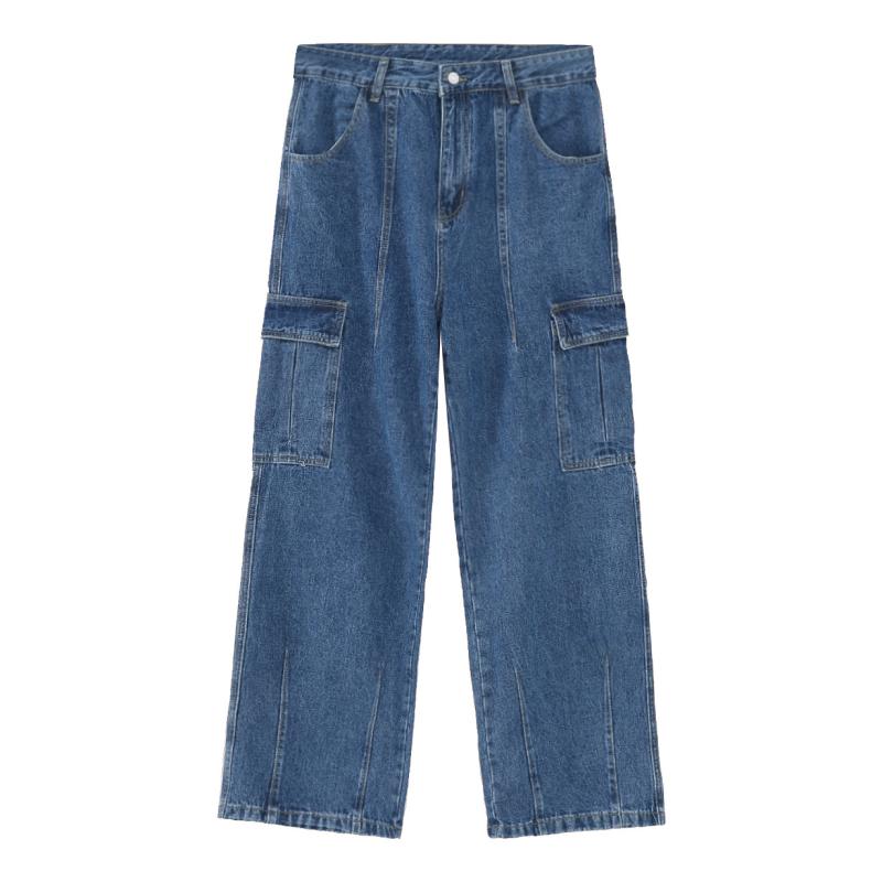 Bottoms |  Womens Boyfriend Organic Jeans Bottoms blue