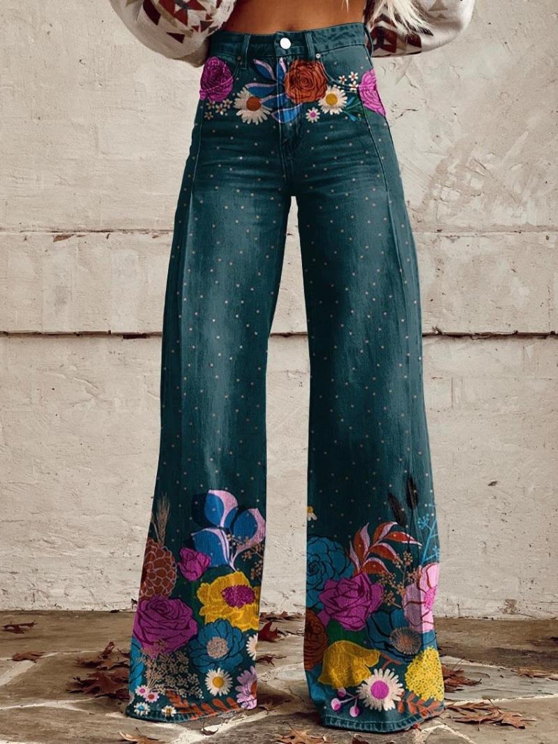 Bottoms |  Womens Concert Printed Pants Bottoms Bottoms