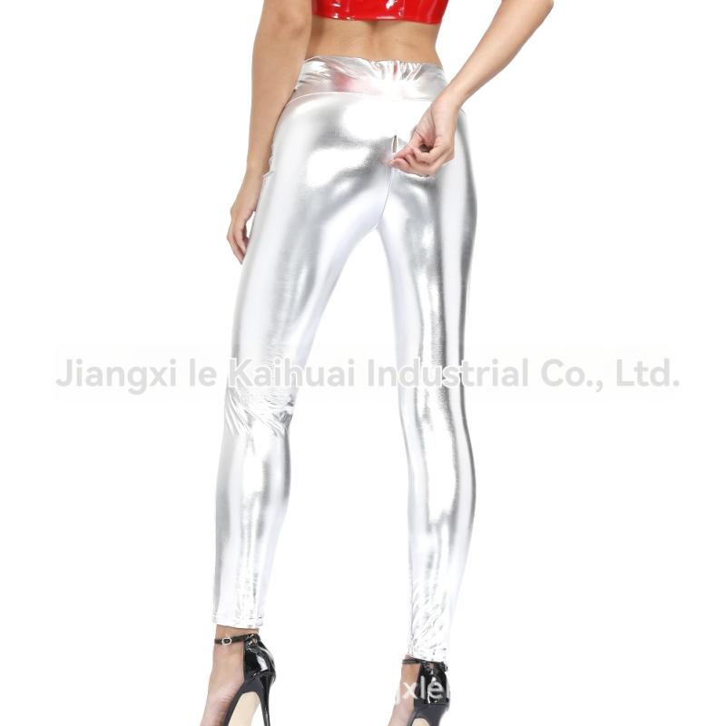 Bottoms |  Womens Emaile Straight-Leg High-Rise Faux-Leather Trousers Bottoms Bottoms