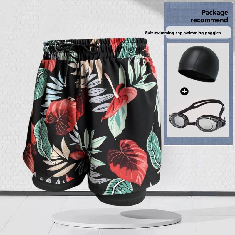 Bottoms |  Womens Floral-Print Mini Shorts Bottoms black