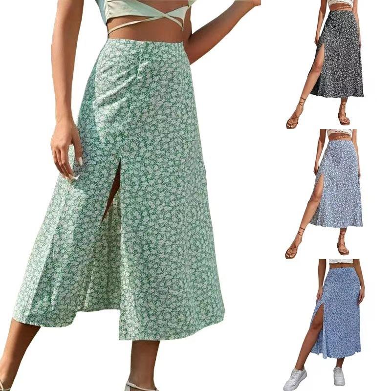 Bottoms |  Womens Green Phoebe Skirt Bottoms Bottoms