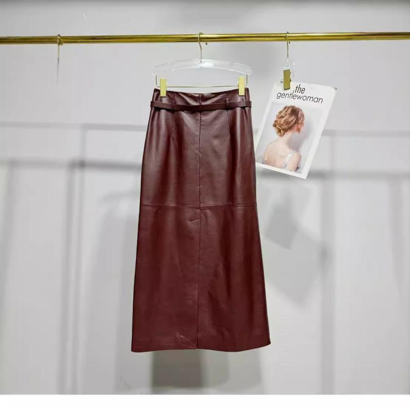 Bottoms |  Womens Leather Skirt Bottoms Bottoms