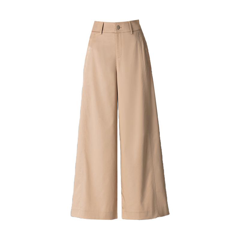 Bottoms |  Womens Merkel High-Rise Wide-Leg Trousers Bottoms beige