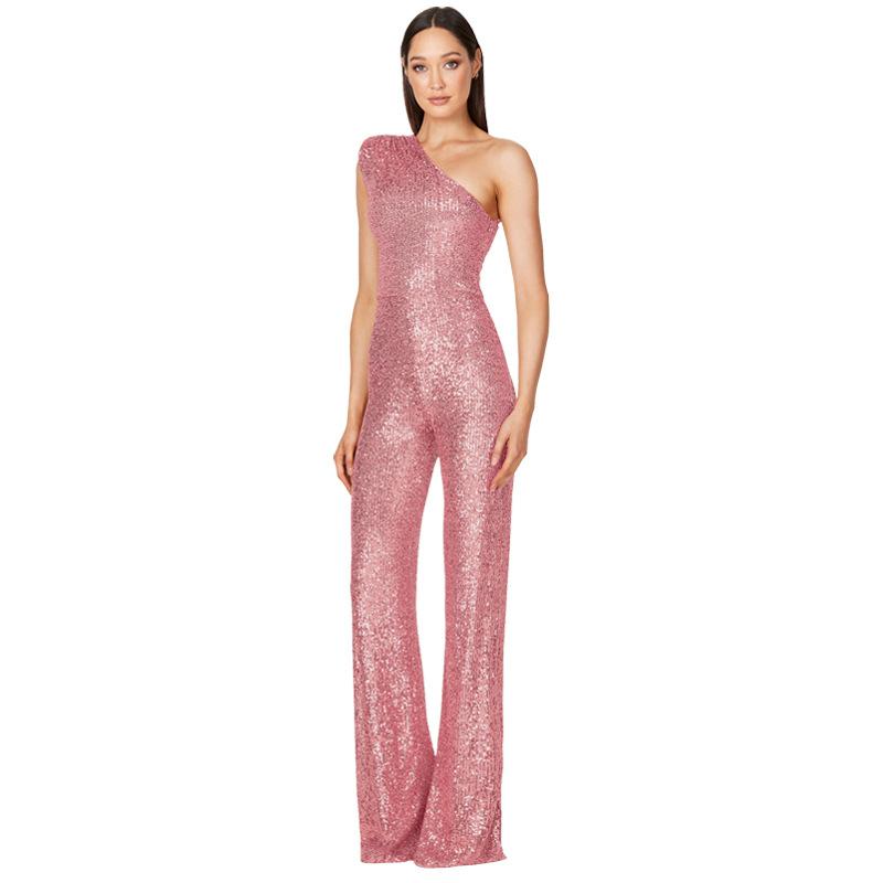 Bottoms |  Womens Moonshine Sequin Knit Trousers Bottoms Bottoms