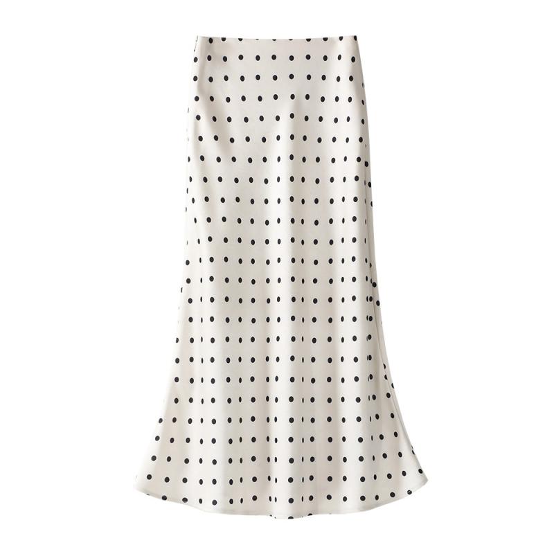 Bottoms |  Womens Perforated Leather Skirt Bottoms beige