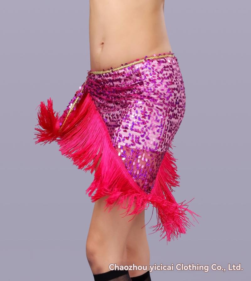 Bottoms |  Womens Pink Sequin & Feather Skirt Bottoms Bottoms