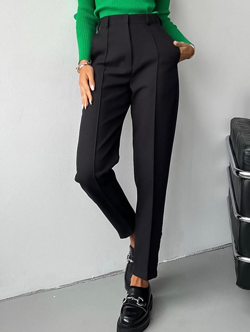 Bottoms |  Womens Straight-Leg Trousers Bottoms Bottoms