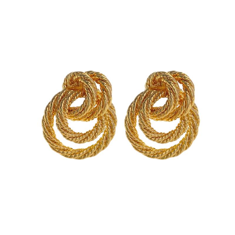 Jewellery |  Womens 1970S Vintage Grosse Rope Broo Accessories gold