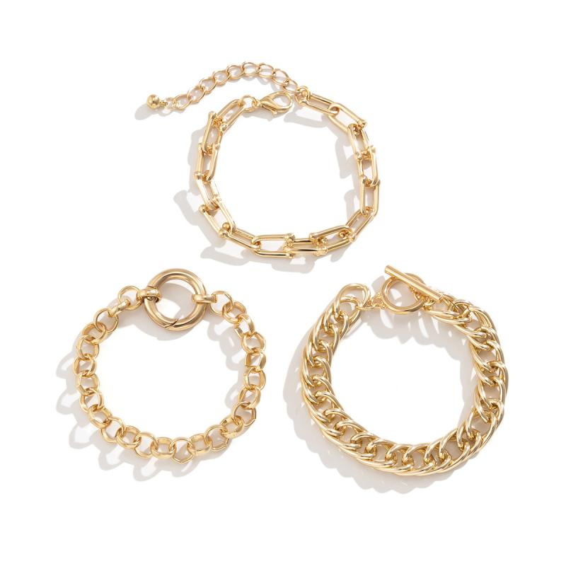 Jewellery |  Womens 1980S Vintage Monet Chain Link Accessories gold