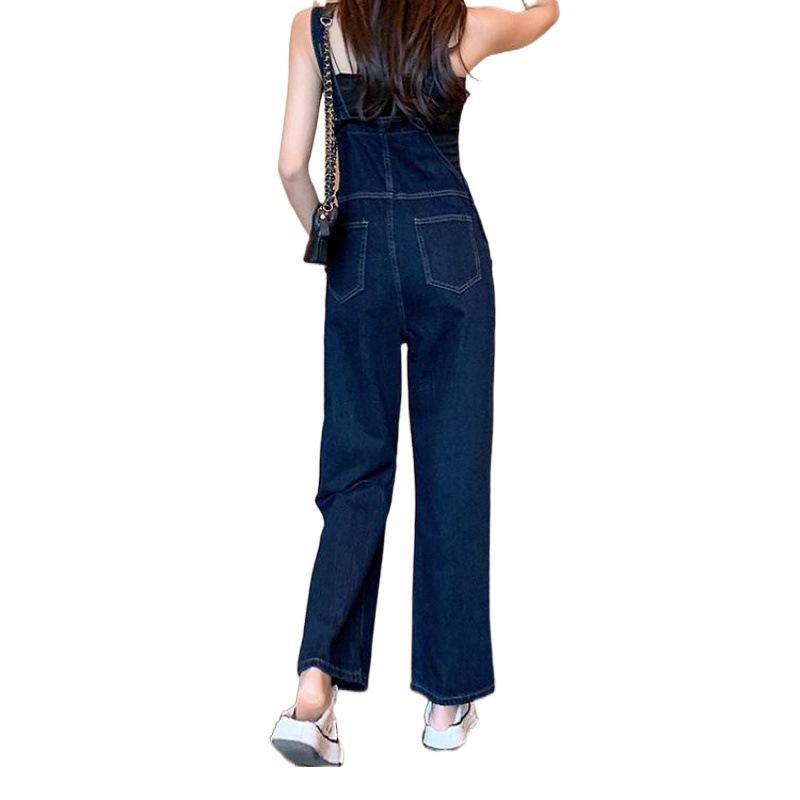 Jumpsuits |  Womens Daphne Wide Leg Denim Jumpsuit Clothing blue