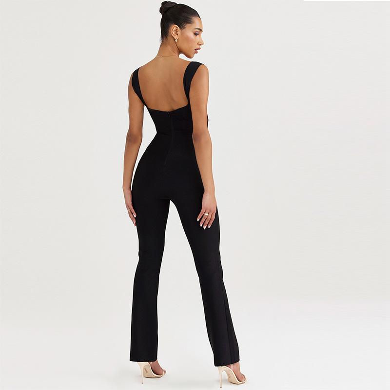 Jumpsuits |  Womens Signature Corset Jumpsuit Clothing black