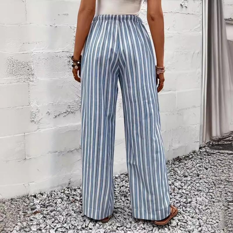 Jumpsuits |  Womens Striped Denim Co Ord Clothing blue