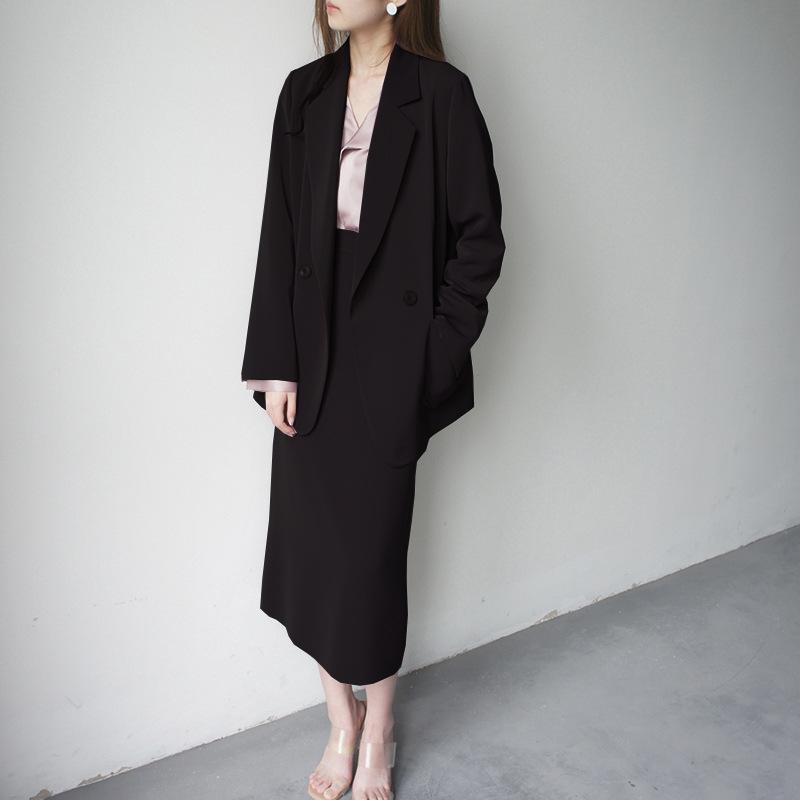 Outerwear |  Womens Boyfriend Blazer Clothing black