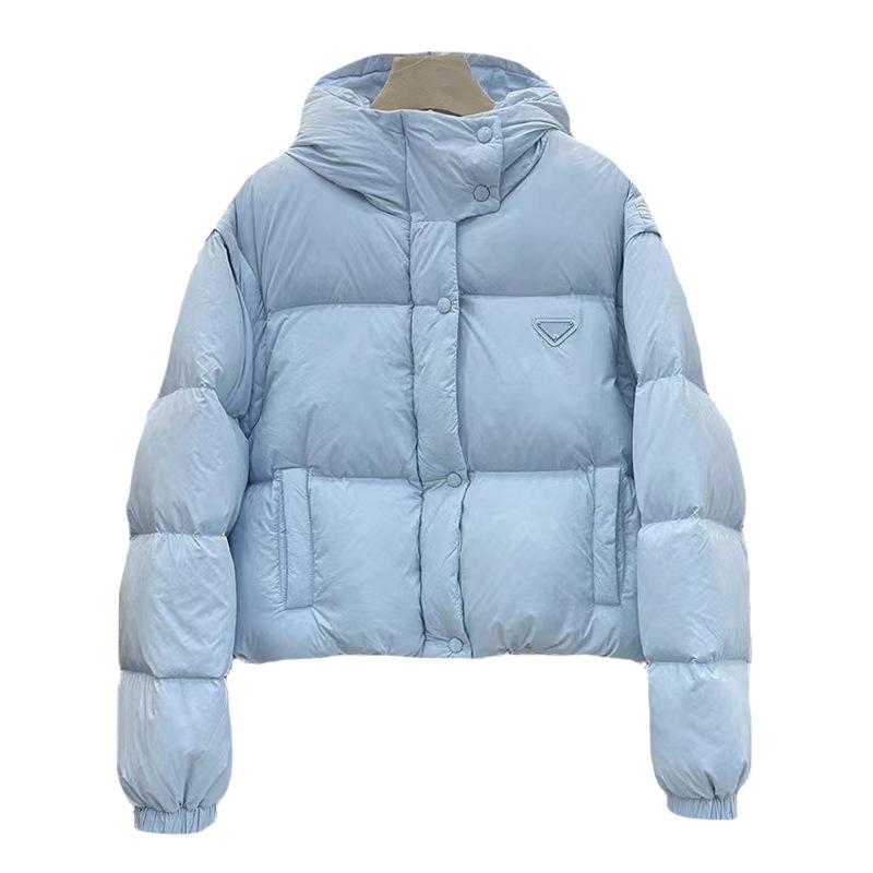 Outerwear |  Womens Branded Puffer Jacket Clothing blue