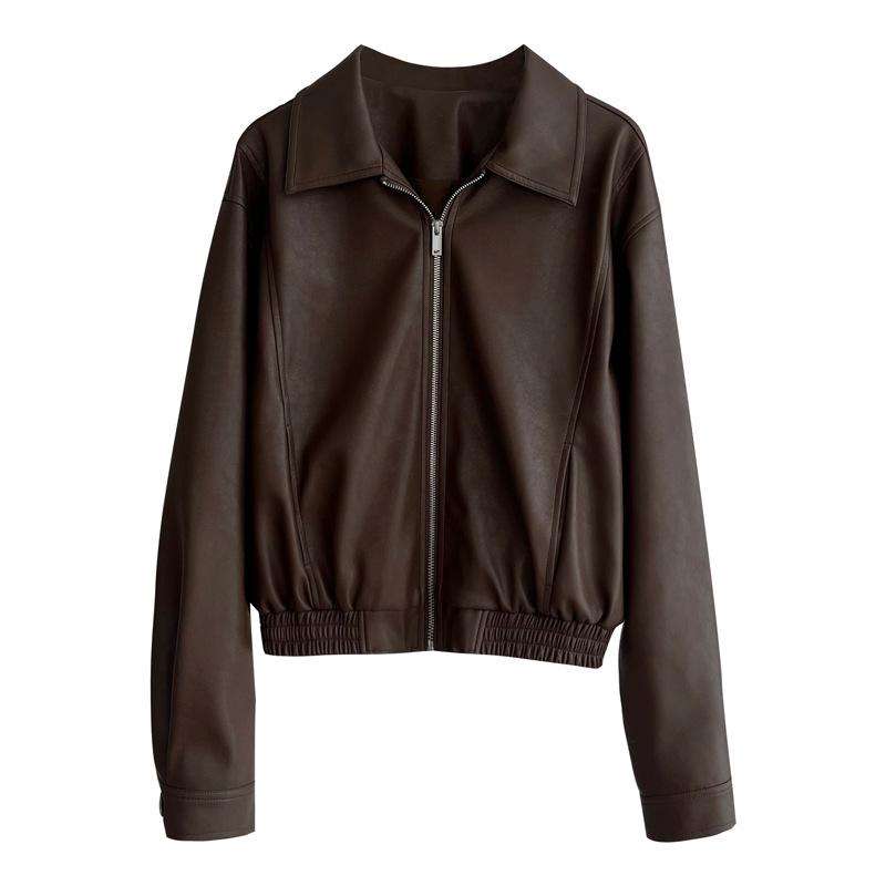 Outerwear |  Womens Brown Padded Bomber Jacket Clothing brown