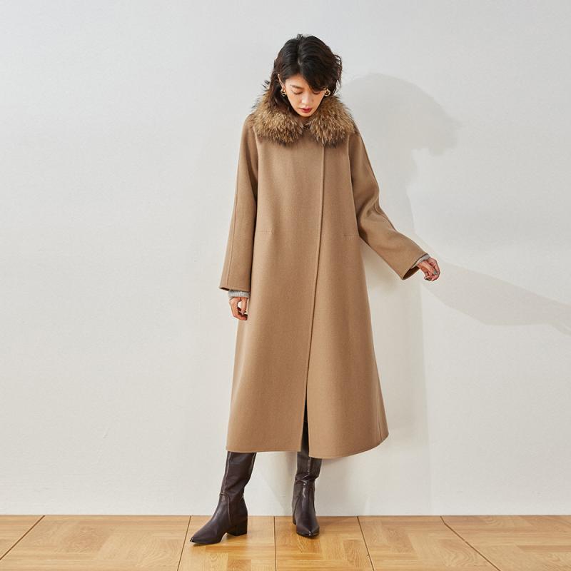 Outerwear |  Womens Colour Block Coat Clothing brown