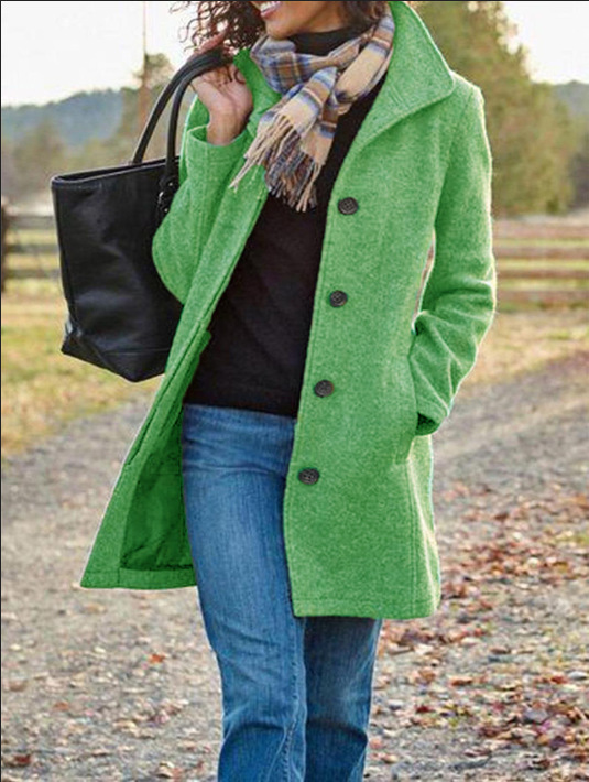 Outerwear |  Womens Green Recycled Wool Blazer Clothing green