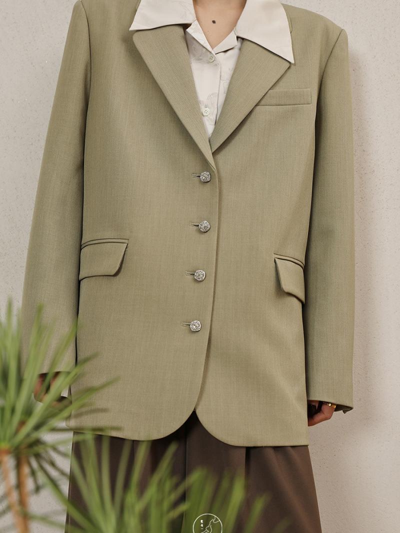 Outerwear |  Womens Jolcie Blazer Clothing green