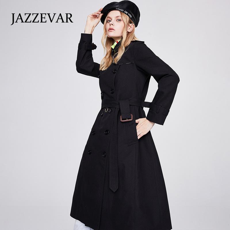 Outerwear |  Womens Long Chelsea Heritage Trench Clothing black