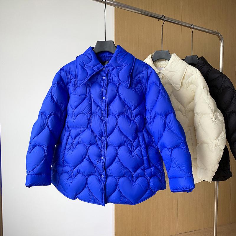 Outerwear |  Womens Quilted Asymmetric Jacket Clothing blue