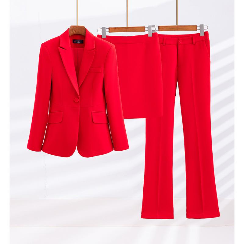 Outerwear |  Womens Single Breasted Crepe Blazer Clothing Outerwear