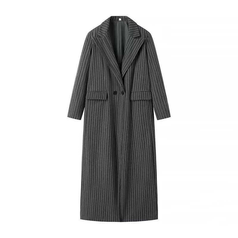 Outerwear |  Womens Stretch Stripe Blazer Clothing black