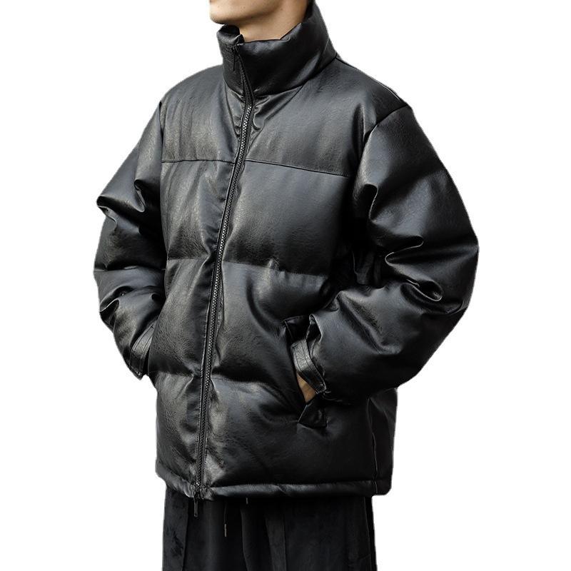 Outerwear |  Womens Taos Faux-Leather Puffer Ski J Clothing black