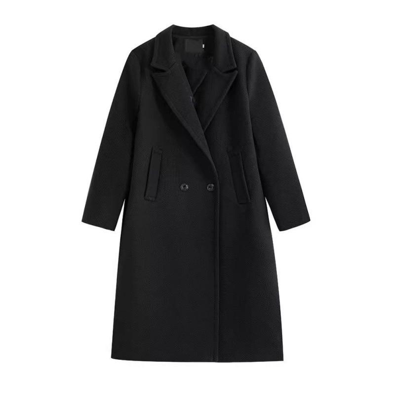 Outerwear |  Womens Wool Blend Overcoat Clothing green