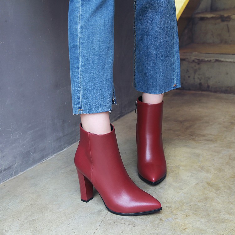 Shoes |  Womens Belle Ankle Boots Accessories red