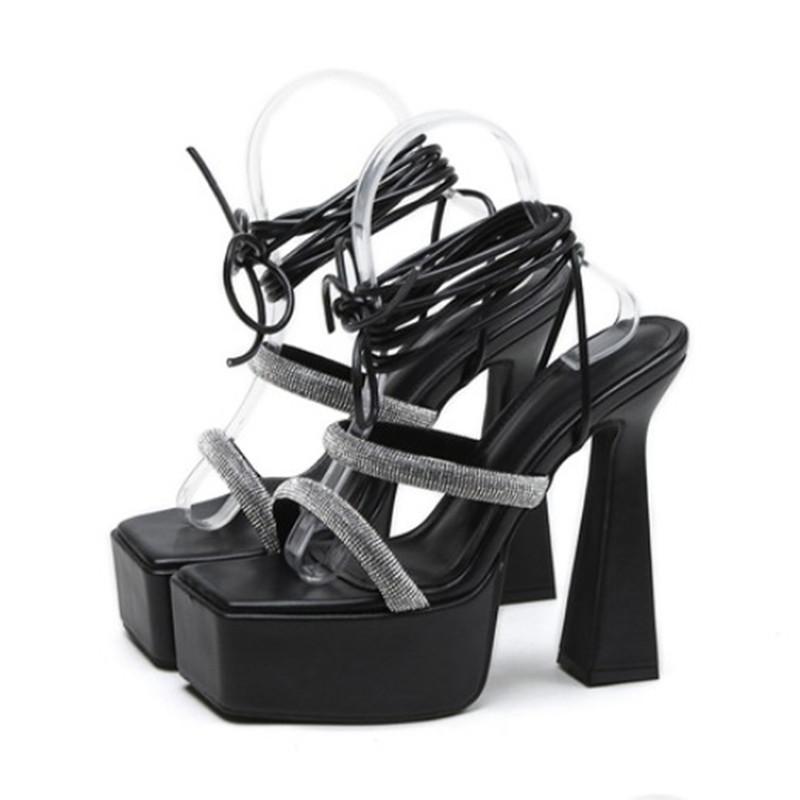 Shoes |  Womens Devon Crystal Platforms Accessories black