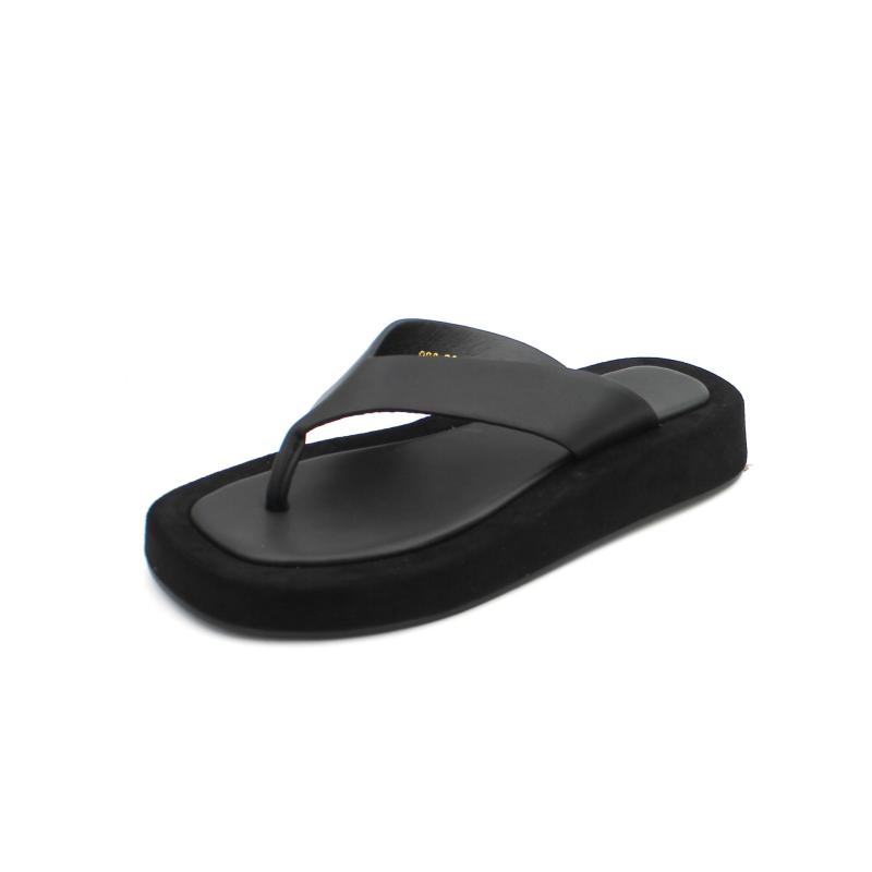 Shoes |  Womens Ginza Leather And Suede Sandal Accessories black