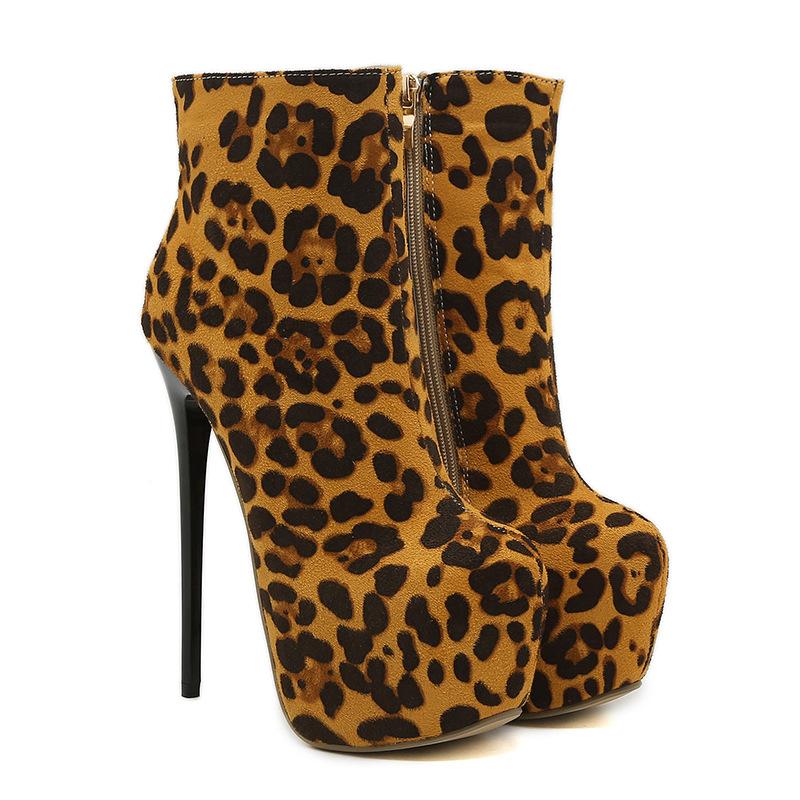 Shoes |  Womens Leopard Boots Accessories beige