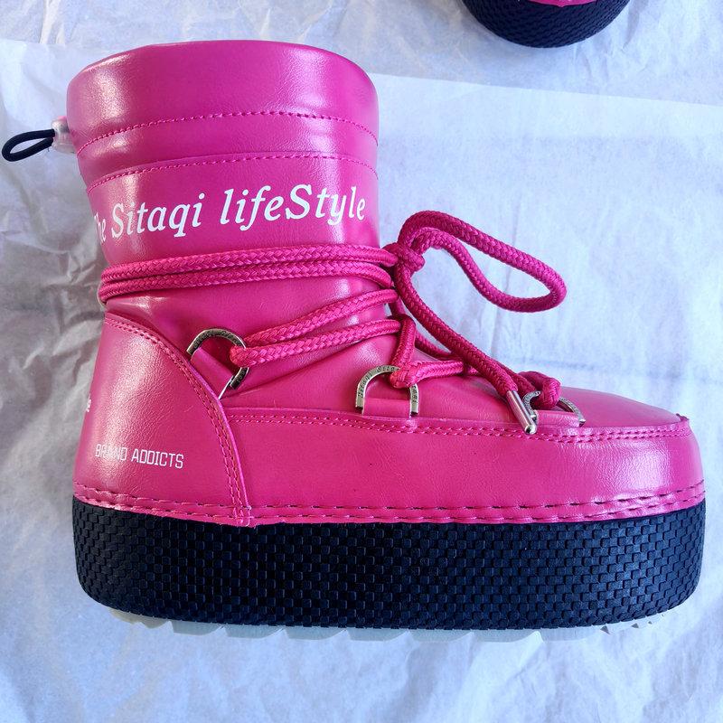 Shoes |  Womens Pink Icon Snow Boots Accessories pink