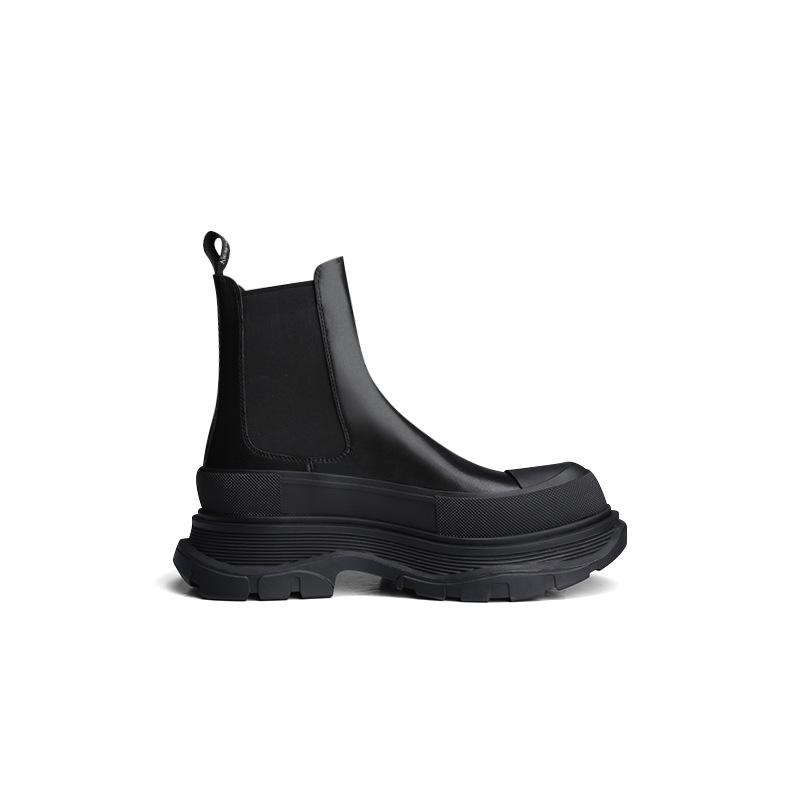 Shoes |  Womens Tread Sole Slick Boots Accessories black