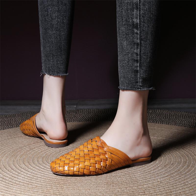 Shoes |  Womens Woven Leather Mule Accessories Shoes