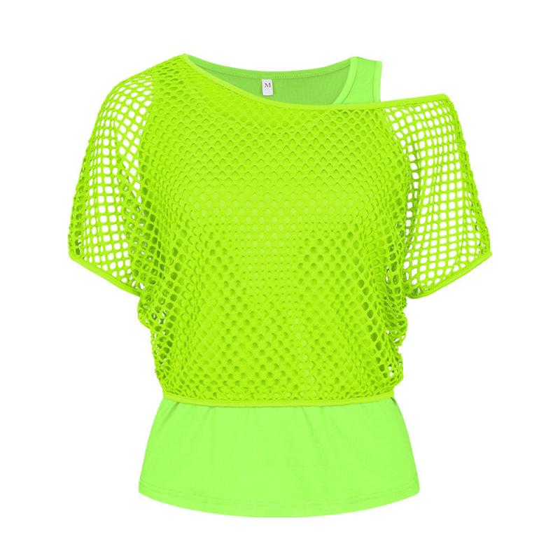 Tops & Shirts |  Womens Green Hotfix Crop Clothing green