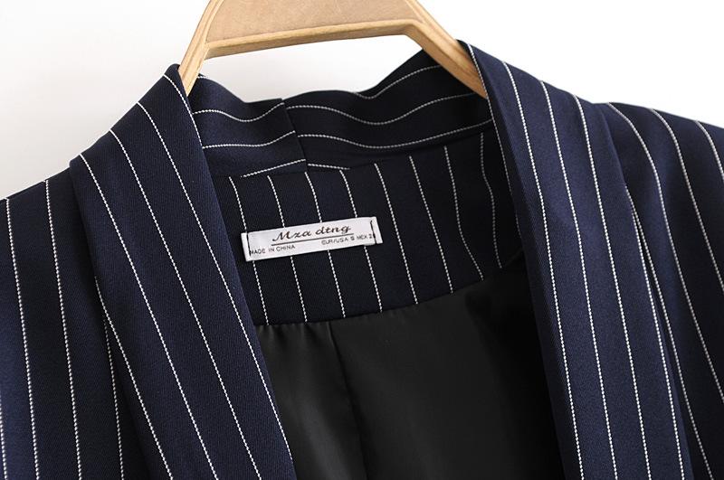 Tops & Shirts |  Womens Pinstripe Suit Clothing blue