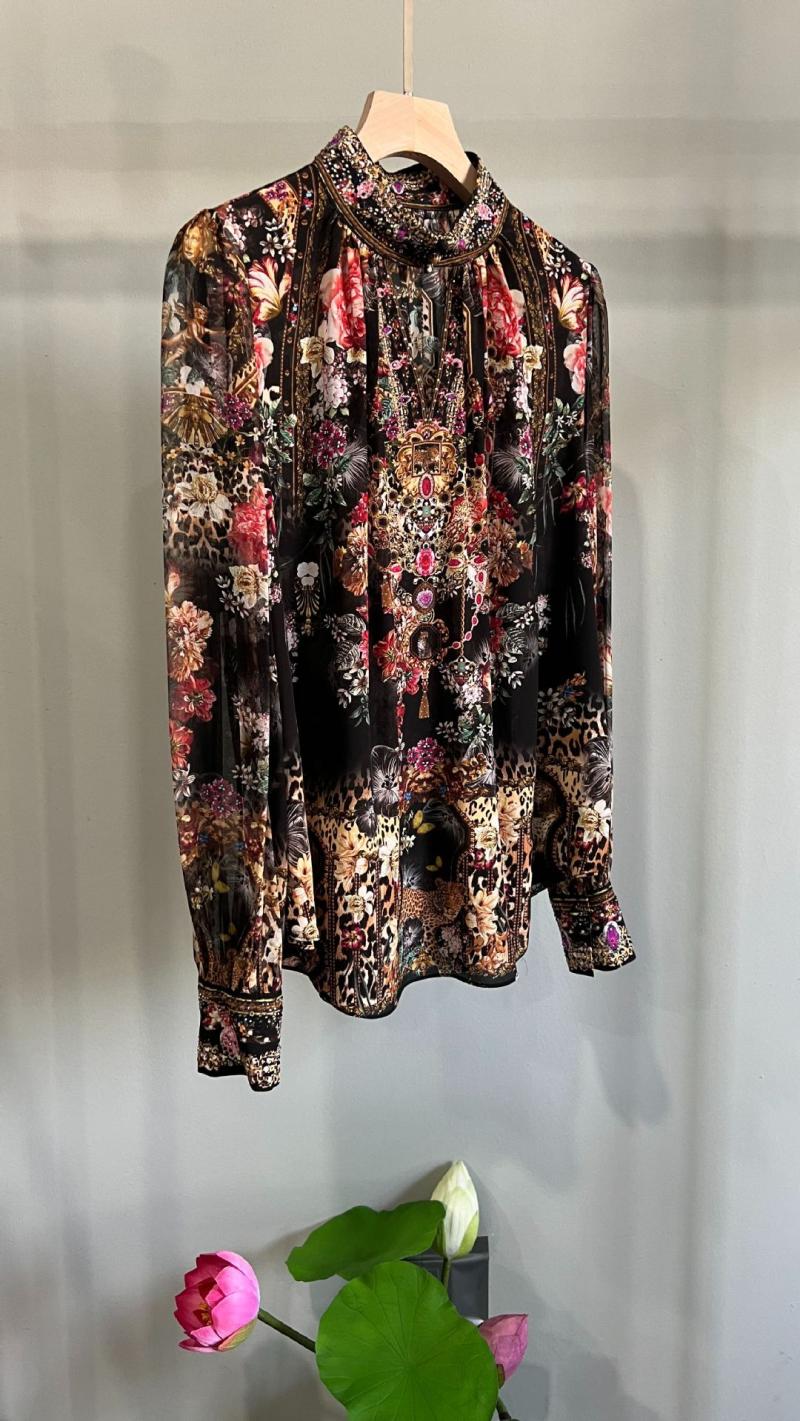 Tops & Shirts |  Womens Wavelength Gathered Floral Top Clothing multi